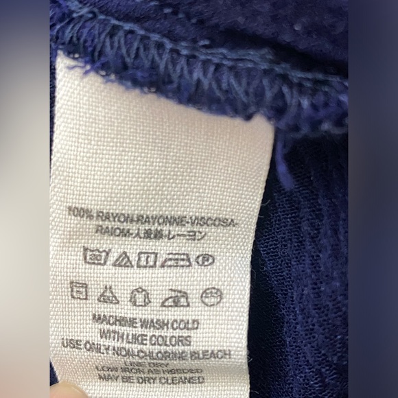 Free People Spin Me Boho Oversized Button-Up Tunic Shirt Dress - Sz S - Picture 9 of 10